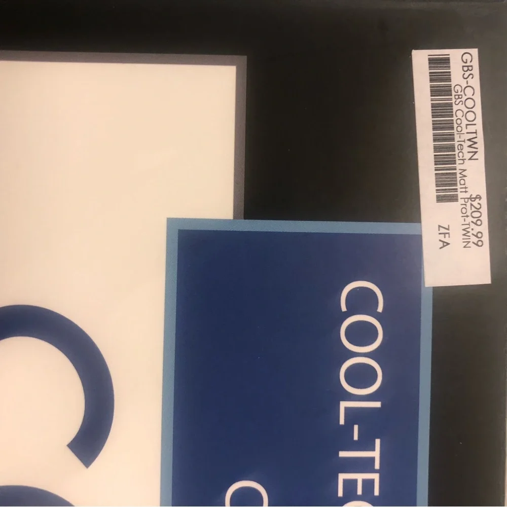 Brand New In Box Cooling Mattress Protector Twin XL